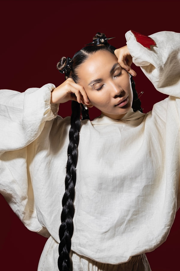 Oversized Reversible Hoodie