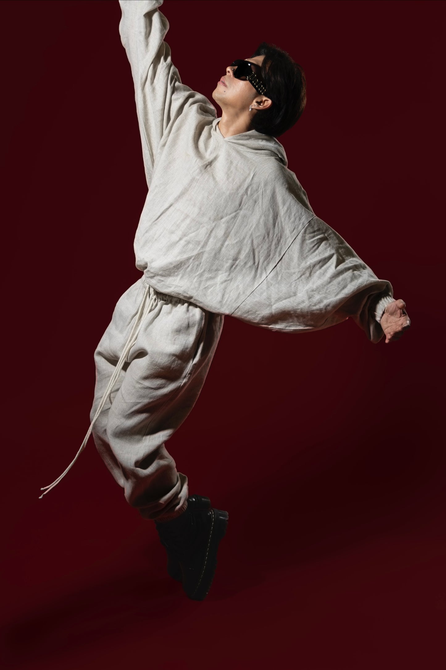 Oversized Reversible Hoodie