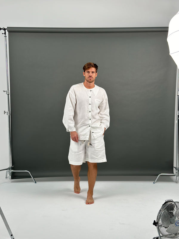 Long Sleeve Shirt - White