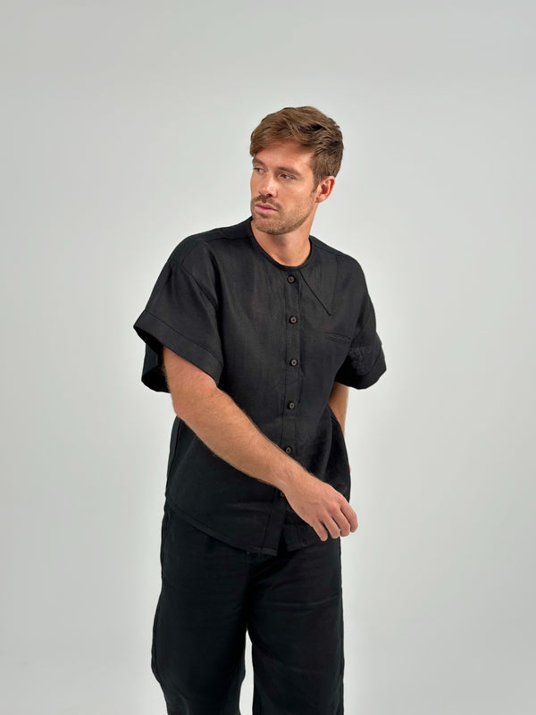 Short Sleeve Shirt - Black