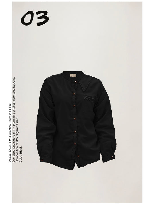 Long Sleeve Shirt - Black