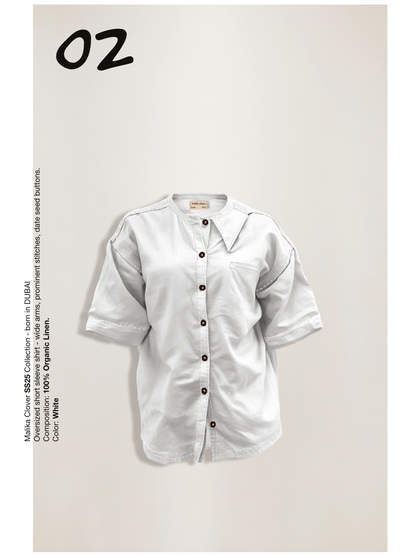 Short Sleeve Linen Shirt