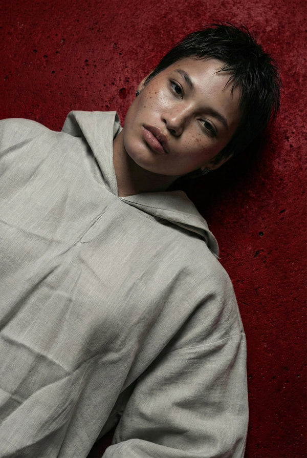 Oversized Reversible Hoodie