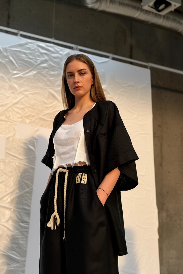 Short Sleeve Button-Up Shirt