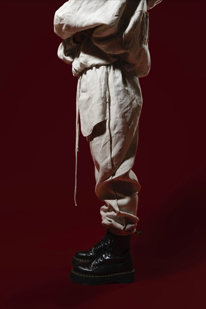 Oversized Linen Sweatpants