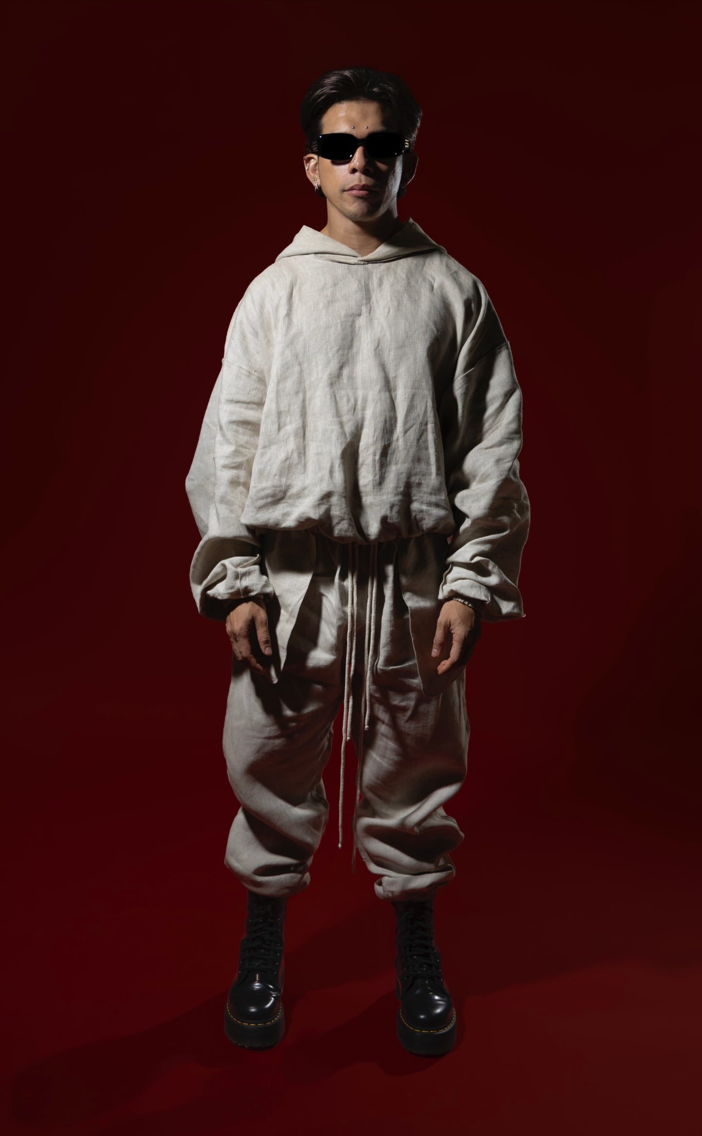 Oversized Reversible Hoodie