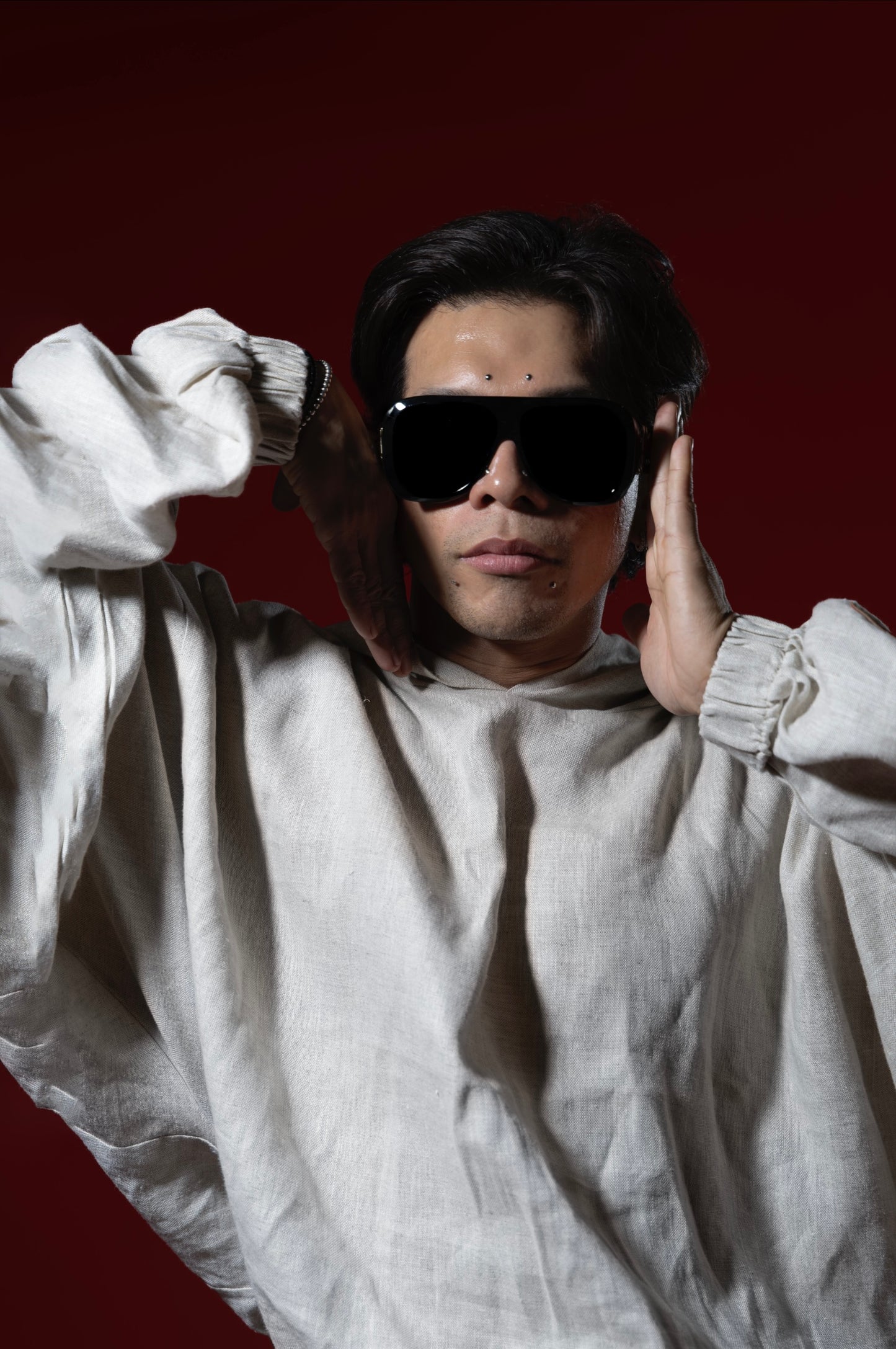 Oversized Reversible Hoodie