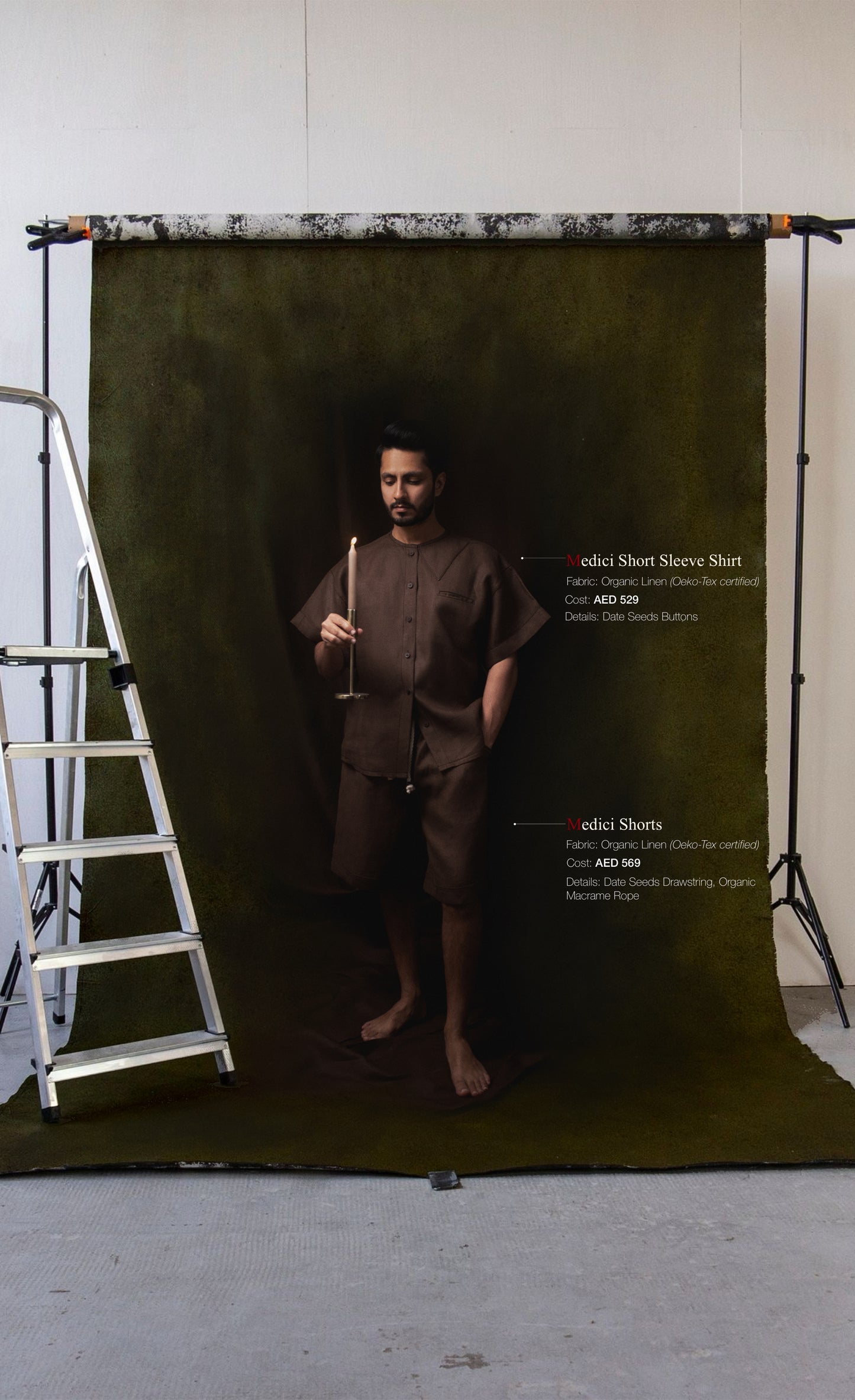 Medici Short Sleeve Shirt + Medici Shorts