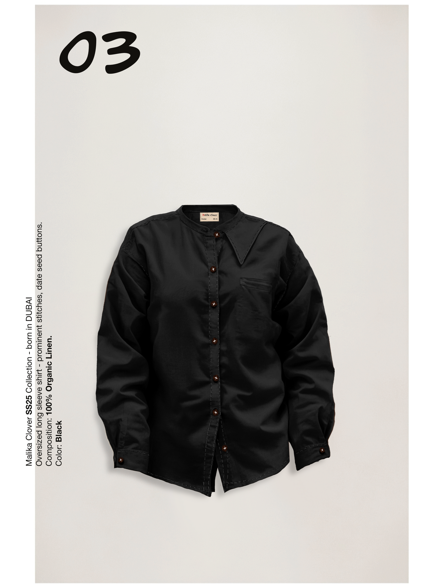 Long Sleeve Shirt - Black