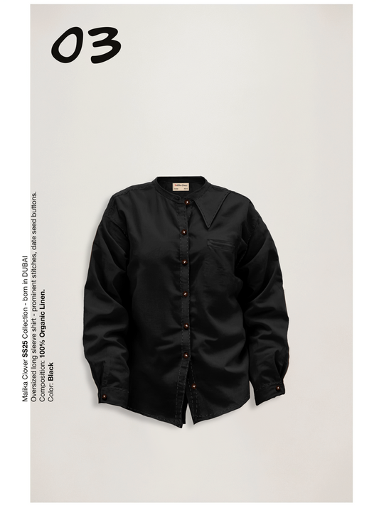 Long Sleeve Shirt - Black