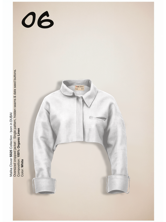 Oversized Jacket - White
