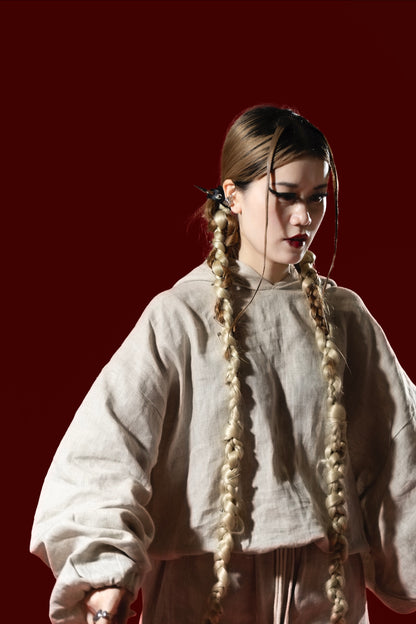 Oversized Reversible Hoodie