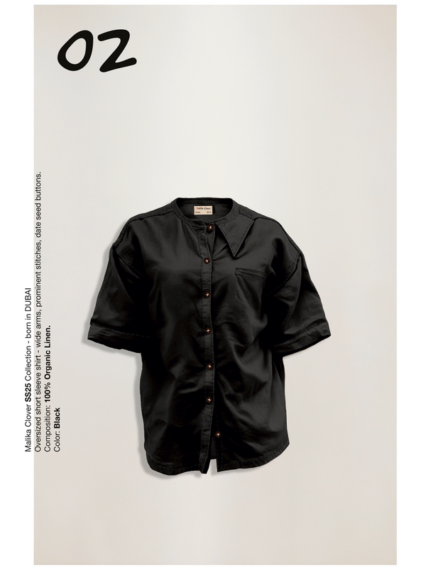 Short Sleeve Linen Shirt