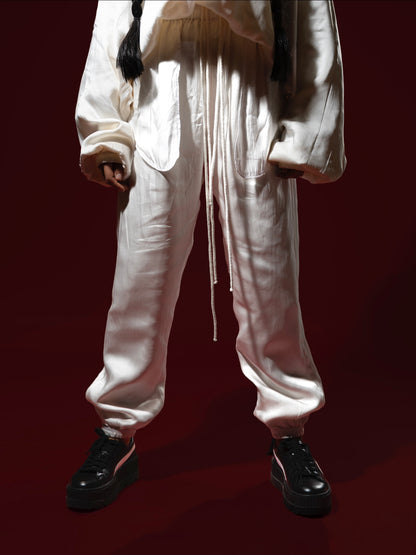 Oversized Linen Sweatpants